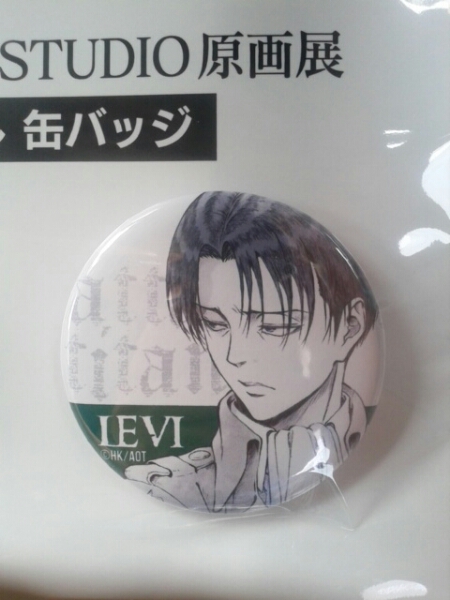キャラクターグッズ 進撃の巨人 リヴァイ 浅野恭司原画展 WIT STUDIO