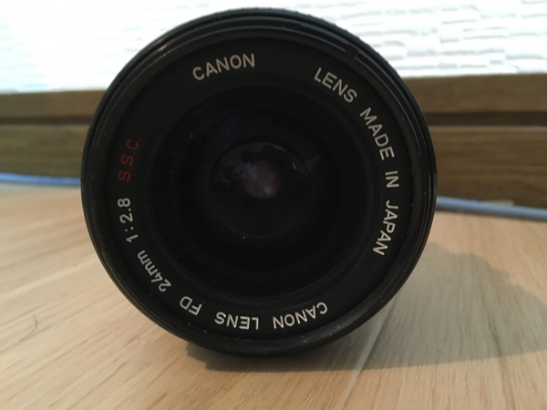 ジャンク□CANON キャノン FD 24mm 1:2.8 SSC レンズ 家電、AV、カメラ
