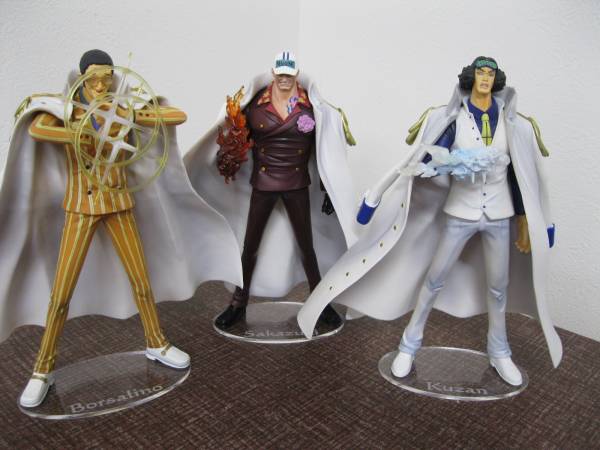 フィギュアーツZERO 海軍三大将 黄猿 赤犬 青雉 3体セット 処分