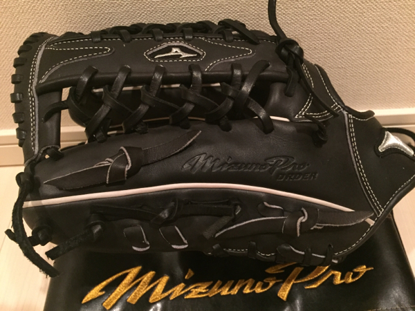 ミズノプロ 硬式オーダーグラブ 外野 未使用 イチローモデル 左