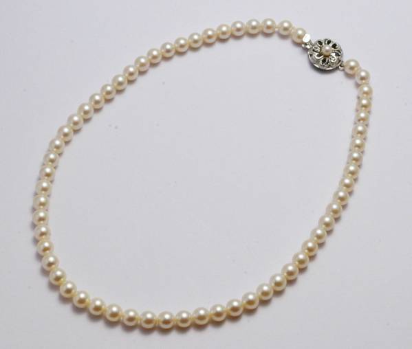 至高の逸品★アンティーク　アコヤ本真珠　ネックレス★
