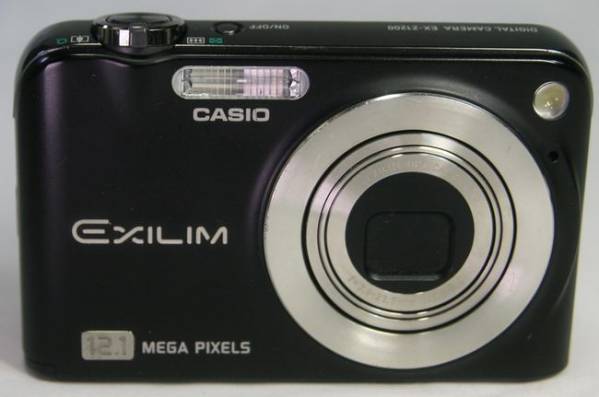 ☆1210万画素 中古良品 カシオ EXILIM EX-Z1200 ブラック 171 CASIO