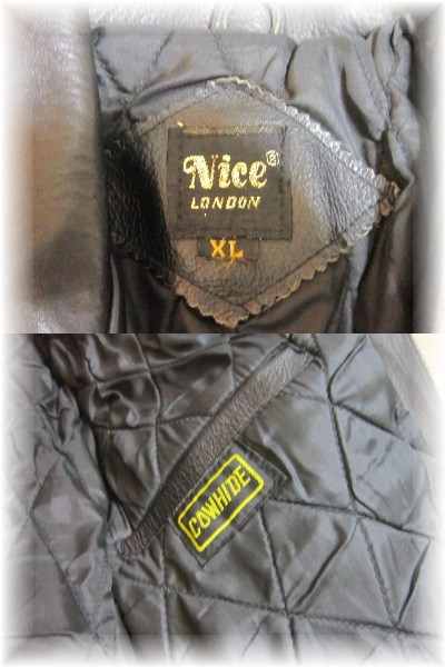 ☆Nice London ダブルライダースジャケット レディース☆622