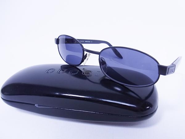 美品 ★ グッチ GUCCI サングラス 黒 GG 1640