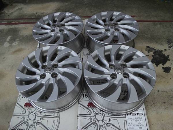 TOYOTA トヨタ bB 15インチ 6J 4本 - +40 メルカリ PCD100 純正