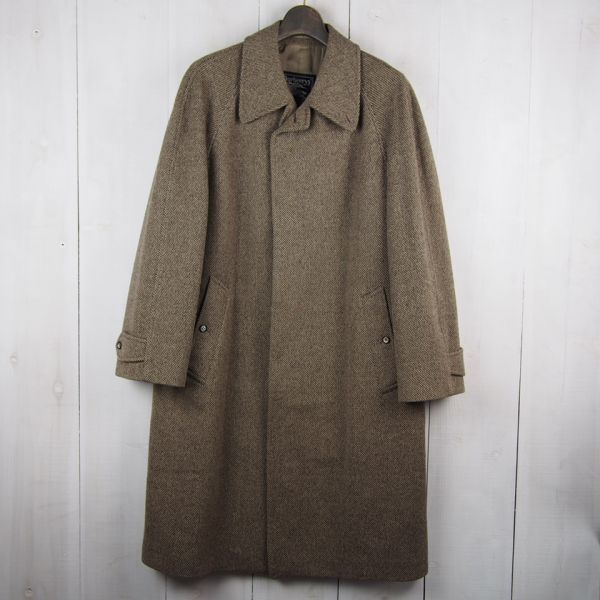 ◎Burberry カシミアウールステンカラーコート バーバリー*BURBERRYS*カシミヤ混ウールステンカラーコート(L