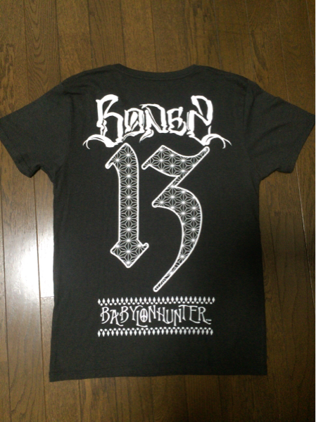 The BONEZ Vネック Tシャツ BABYLON HUNTER Lサイズ
