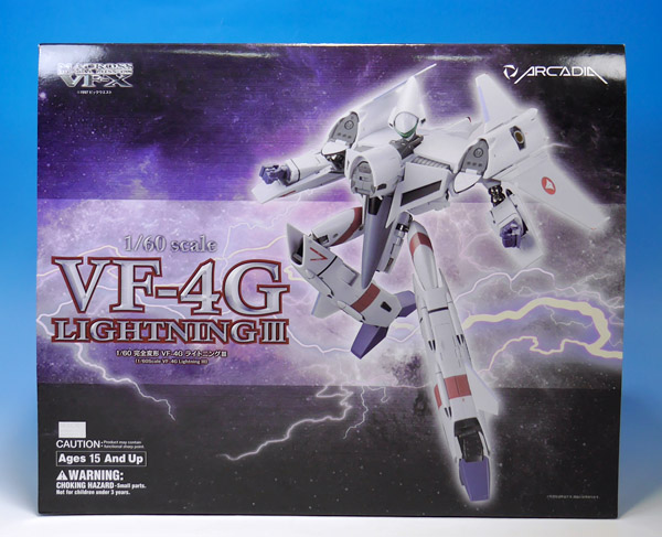 アルカディア 1/60 完全変形 VF-4G ライトニングIII ※欠品あり