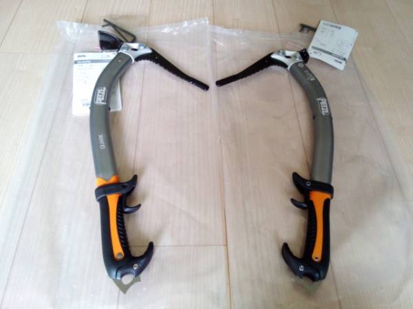 新品：ペツル クォーク Petzl Quark 2本セット アイスアックス