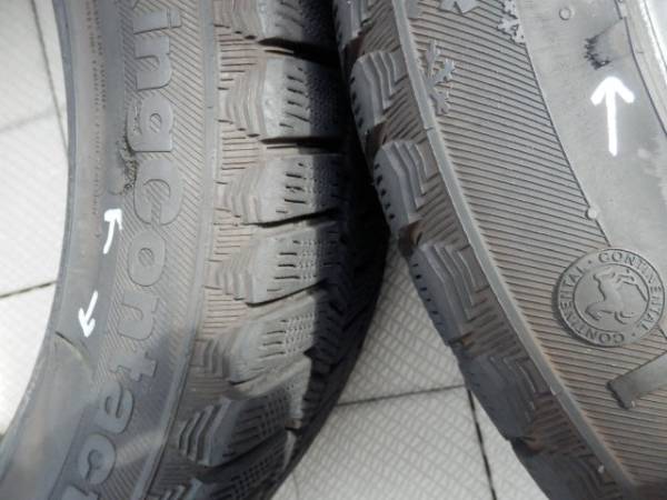 バリ山4本 スタッドレス タイヤ コンチネンタル235-45R17 ベンツ バリ山4本 スタッドレス タイヤ コンチネンタル235-45R17 ベンツ