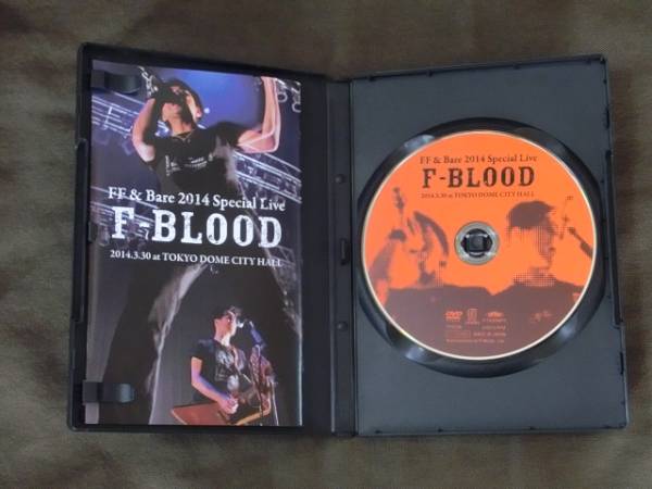 美品 FF&Bare 2014 Special Live F-BLOOD DVD 藤井フミヤ_2