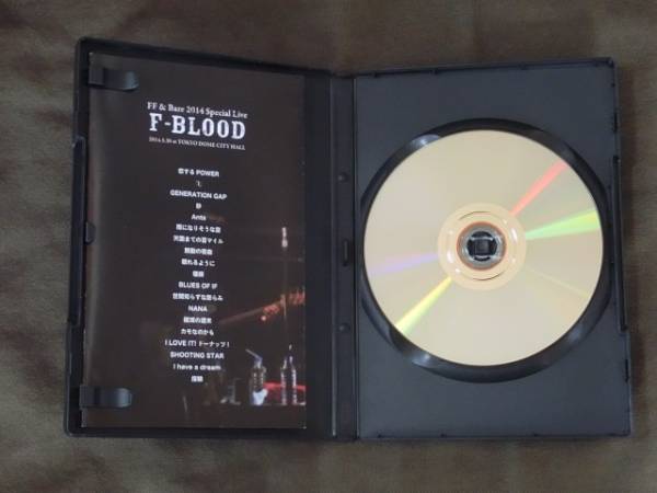 美品 FF&Bare 2014 Special Live F-BLOOD DVD 藤井フミヤ_3