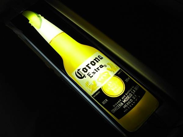非売品 Corona コロナビール LED ネオンサイン 立体 看板 室内用