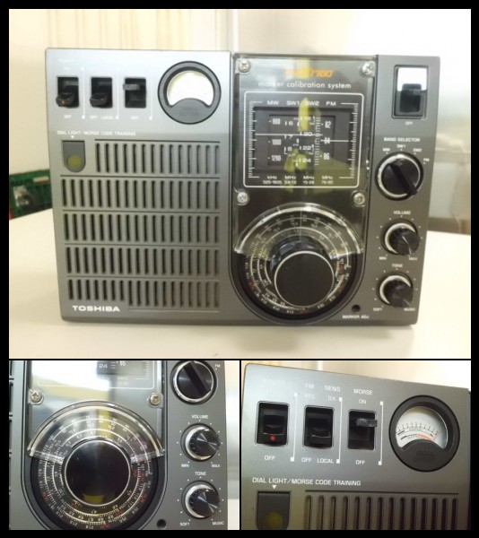 TOSHIBA RP-1700F 東芝 TRYX1700 周波数直読式BCLラジオ – 東芝ラジオ