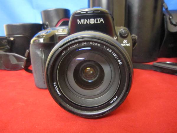 ☆ミノルタα807si とレンズ・ストロボ全ておまとめ！！☆ MINOLTA
