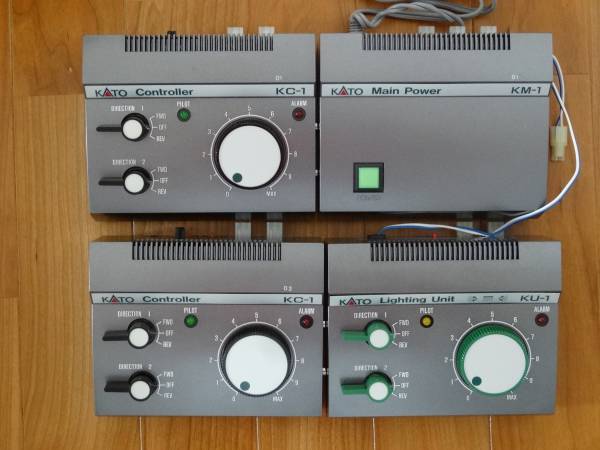 KATO パワーパックKC-1 KM-1（2個）ライティングユニットKU-1 KATO KC-1 KM-1 - コントローラー Yahoo!オークション 鉄道模型