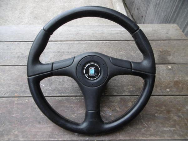 NARDI ナルディ Z5 ブラックレザー 365mm ステアリング ハンドル