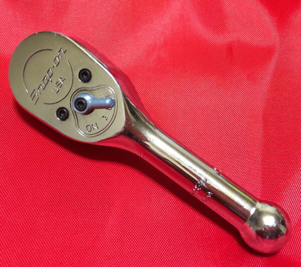 スナップオン 3/8 スタッビー ラチェット 中古 FK830