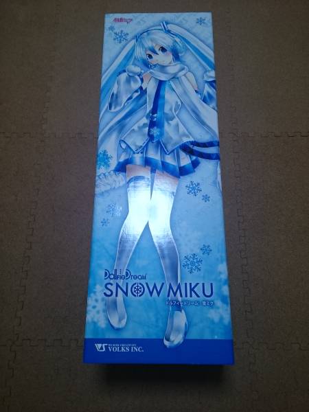 ボークス DD 雪ミク ボディタイツ，ウィッグ2種，スタンド付