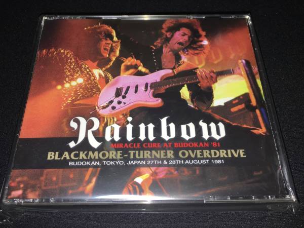 新品RAINBOW★BLACKMORE-TURNER OVERDRIVE 4CD+チケットレプリカ