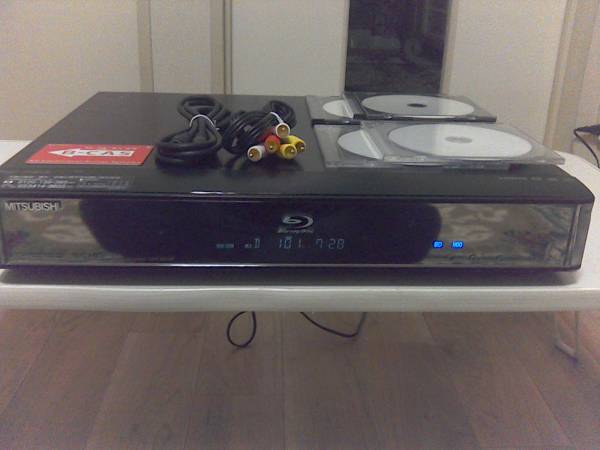 希少、三菱HDD内蔵ブルーレイ DVR-BZ200 動作確認済み