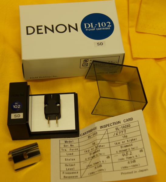 A&P★★DENON;;DL102SD：MCカ-トリッジMONO；SP専用；（新品）