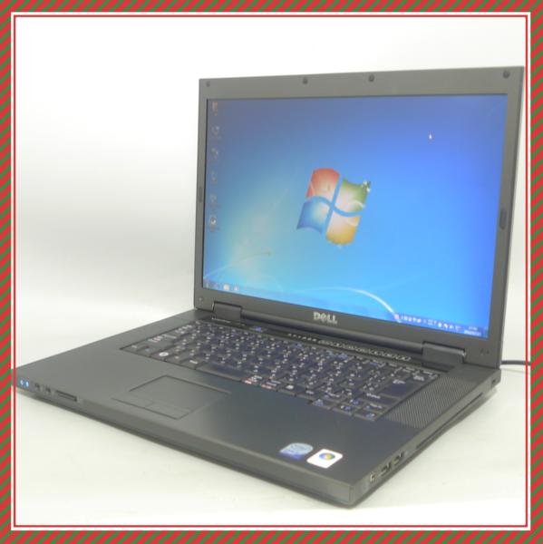 中古美品DELL VOSTRO 1510 PP36L Core2Duo 1G Win7 Office2010有