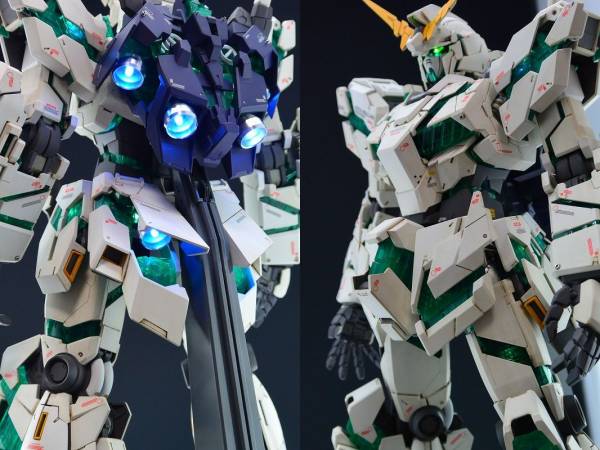 PGユニコーンガンダム最終決戦Ver.ka仕様⑦（バーニア発光） RX-0 PG 1⁄