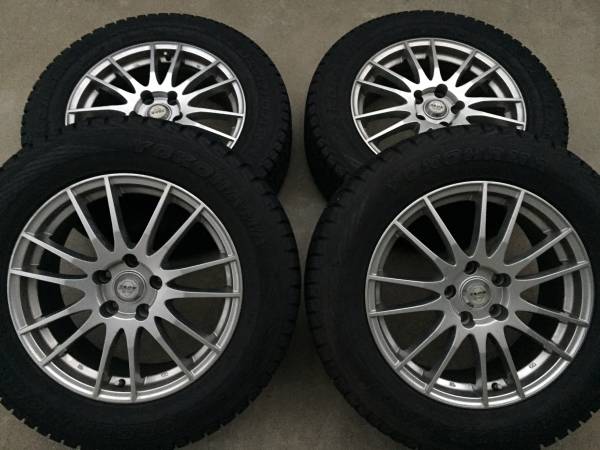 バリ溝 225/65R17 ヨコハマ スタッドレス&アルミホイール4本