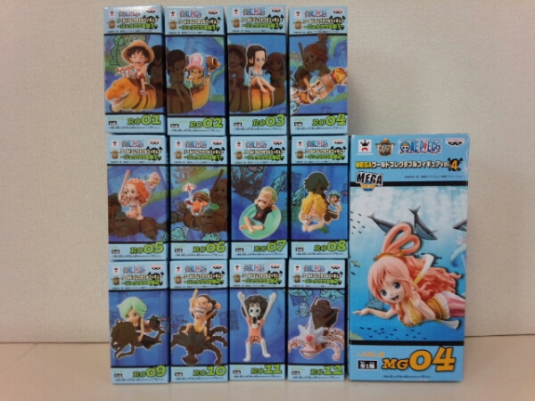 ワンピース ワールドコレクタブル リュウグウ王国 全12種 ＋MEGA