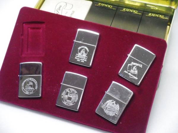 【激安！】 Zippo ジッポ アニバーサリー オイルライター セット