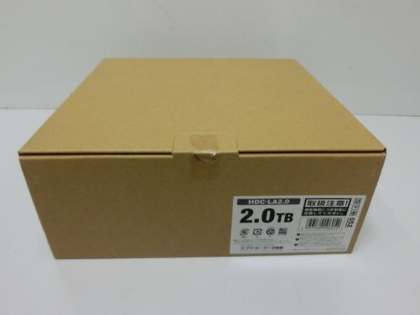 b812 I-O DATA 外付ハードディスク HDC-LA2.0 新品