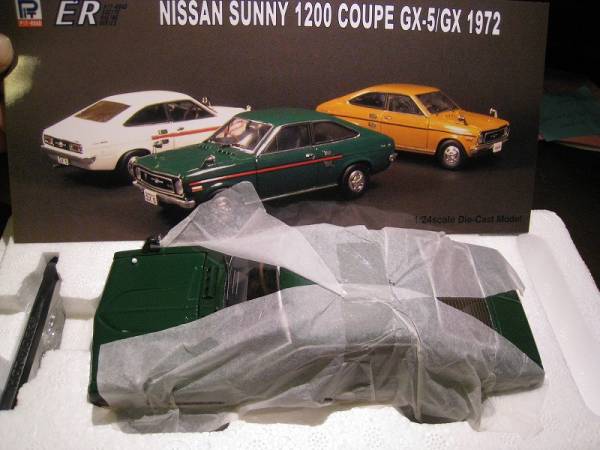 ☆ ピットロード 1/24 日産 サニー1200クーペ GX-5/GX 1972 S996