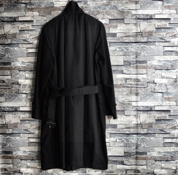 新品*ダーバン*7.8万*脱着可能ウールライナー付コート*黒*L