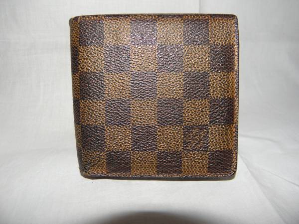 ダミエ LOUIS VUITTON ルイ・ヴィトン ルイヴィトン 中古 二つ折り財布 