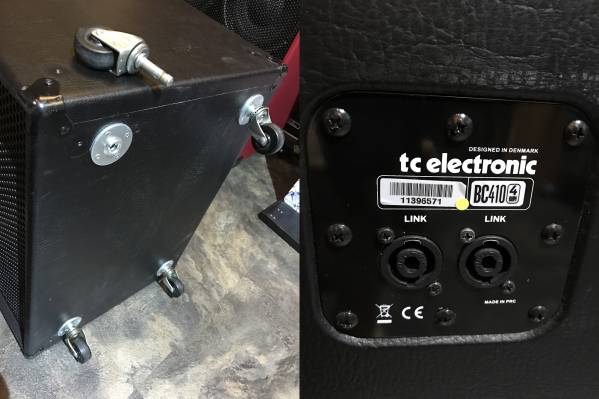 TC Electronics 4×10インチ ベースアンプ用キャビネット BC410 【公式 