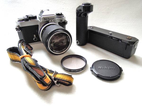 ◇作動品 ニコン Nikon FE／43-86f3.5／モードラ (モルト貼替) 家電