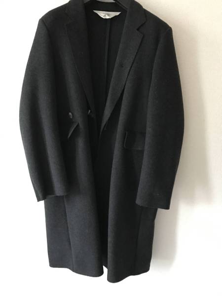 SUNSEA Cut Off Melton Coat サンシー メルトンコート 15AW