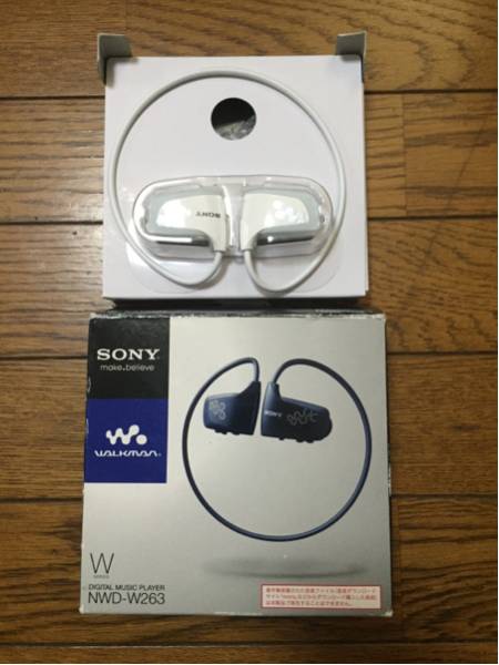 新品 ソニー ウォークマン NWD-W263　ホワイト [全付]