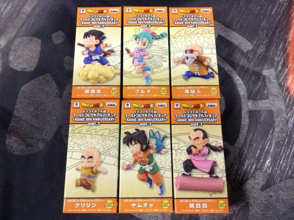 【来週より値上】30th Anniversary ドラゴンボール コレクタブル ドラゴンボール超 コレクタブル 30th ANNIVERSARY 全6種類 数2 ◎ご覧
