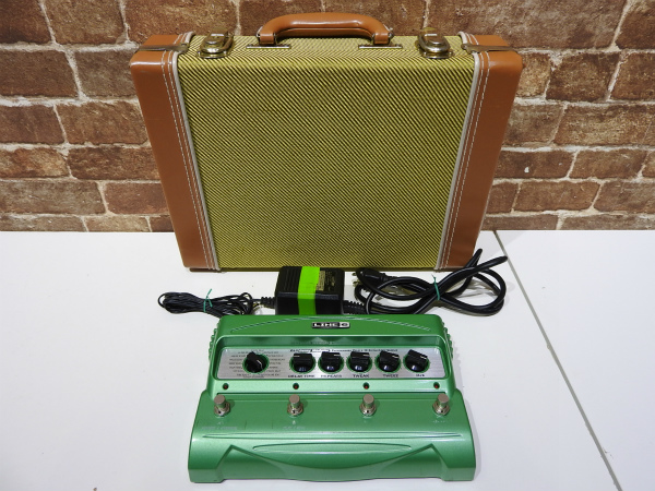 売切 中古 LINE6 ライン6 DL4 Delay アダプター、ケース付き