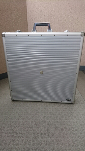 美品！CNB アルミ製 22インチ対応 シンバルケース 鍵/パッド付 