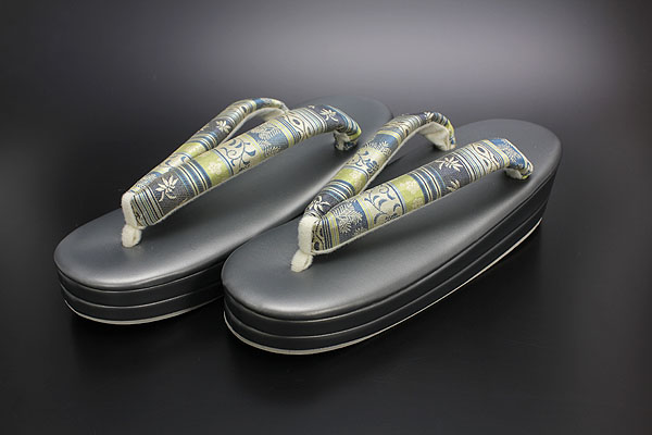 【京都きもの.com】お洒落！　川島織物　生地使用　草履　K-10