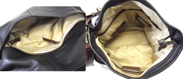 美品 COACH ショルダーバッグ ハリソン レザー 黒 70189 メンズ