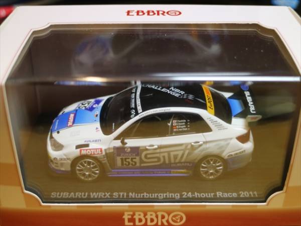 スバル インプレッサ WRX STI No.155 ニュル24時間レース 2011