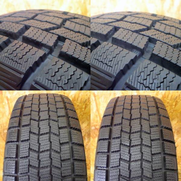 13年製スタッドレス 185/65R15 4本 バリ溝 プリウス ノート bB等