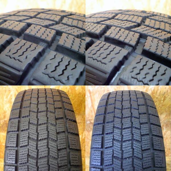 13年製スタッドレス 185/65R15 4本 バリ溝 プリウス ノート bB等