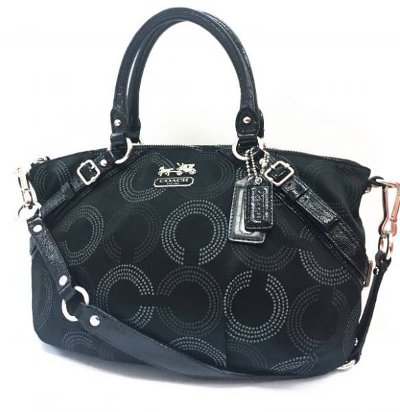 ♪COACH コーチ オプアート 2way ショルダーバッグ 15935 coach