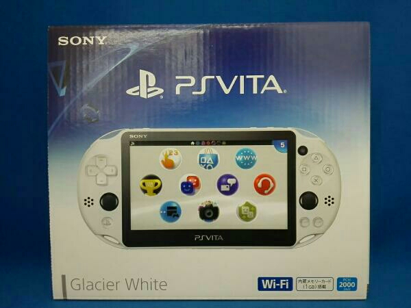 PlayStation Vita Wi-Fiモデル グレイシャー・ホワイト(PCH2000Z