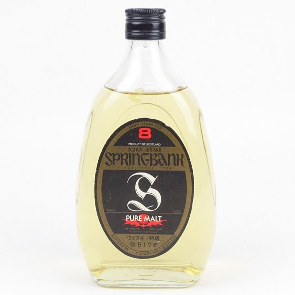 SPRINGBANK 100% ピュアモルトウイスキー スプリングバンク100％ピュア